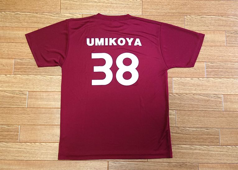 ＵＭＩＫＯＹＡ38様　Ｔシャツ　スライド